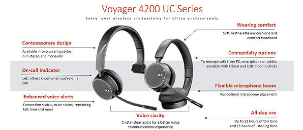 Plantronics voyager 4200
